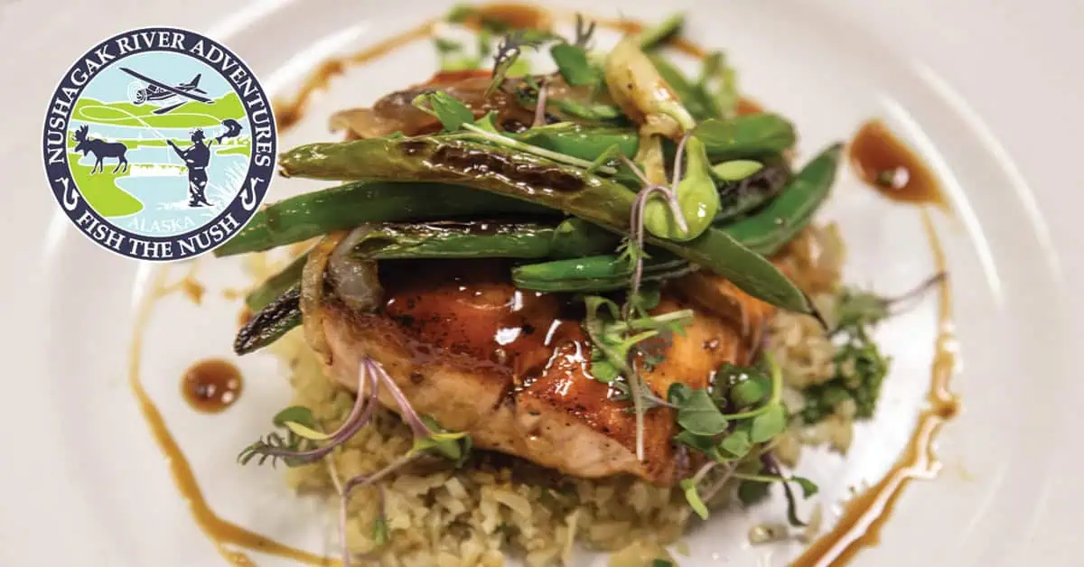 Honey Bourbon Glazed Salmon
