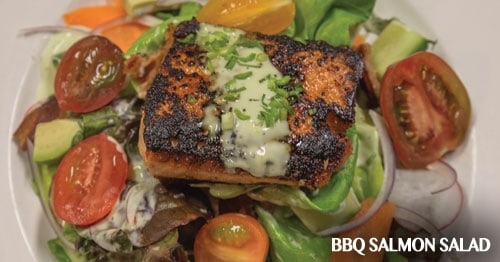 BBQ Salmon Salad