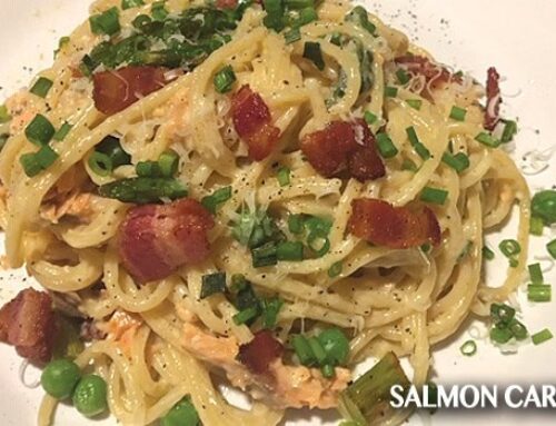 Smoked Salmon Carbonara