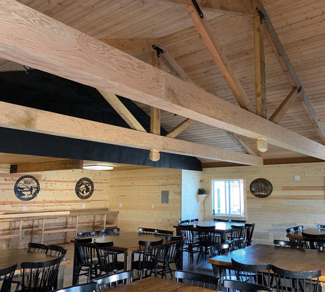 Main Lodge Interior Nushagak River Adventures Lodge