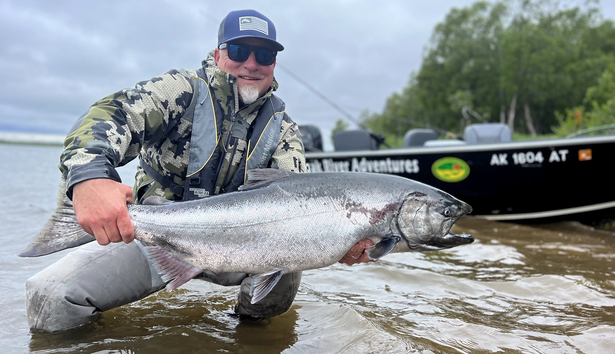 Salmon, trout anglers hook record numbers this season
