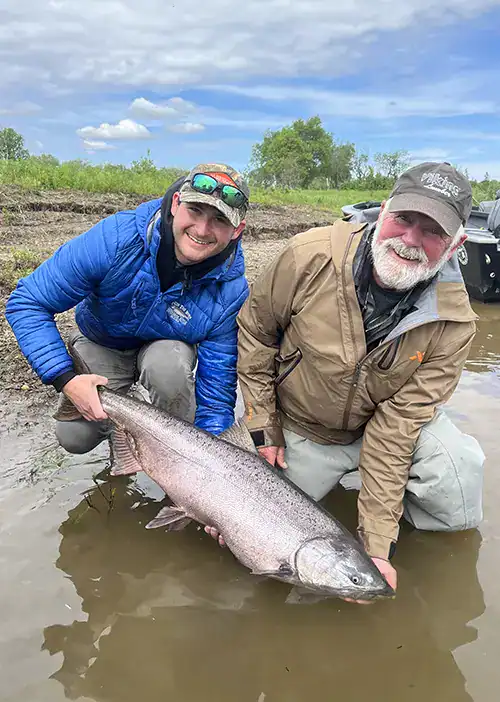 Alaska fishing guide Dante bryce Alaska fishing guides