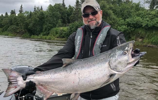 salmon fishing lodge