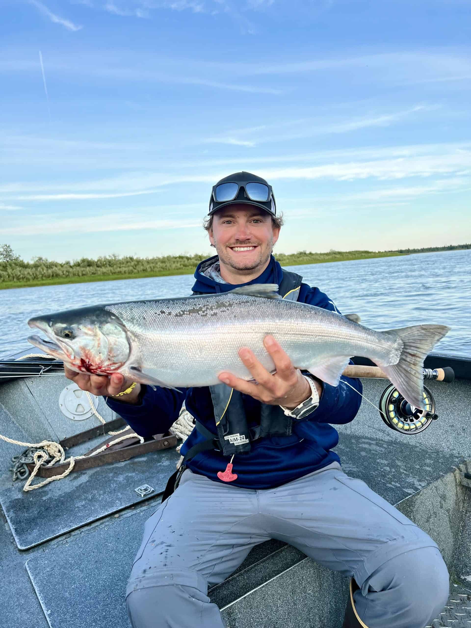 Silver Salmon On The Fly