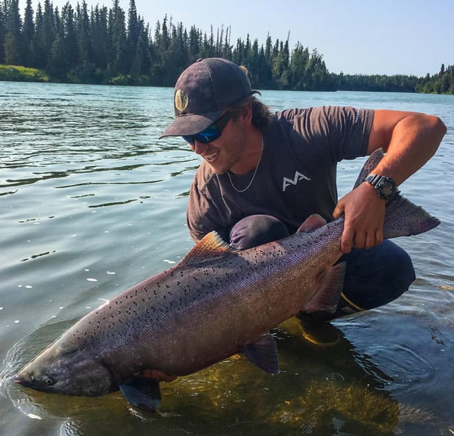 alaska silver salmon fishing