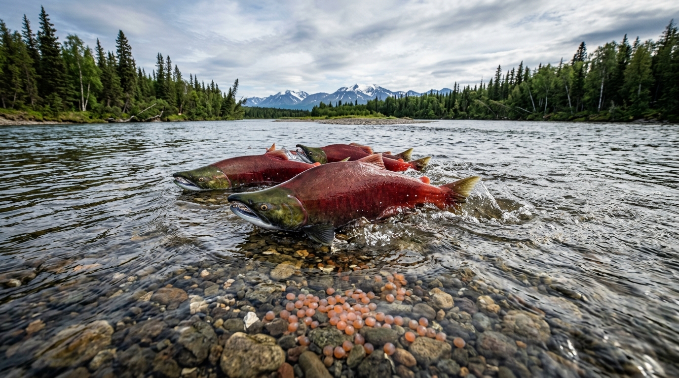 From Ocean to Nushagak: Understanding the King Salmon Life Cycle